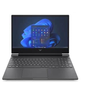 HP Victus 15-fb2082 Gaming Laptop – Ryzen 5 8645HS Latest Generation, 8GB DDR5-5600 MHz, 512GB SSD, NVIDIA GeForce RTX 4050 6GB GDDR6 Graphics, 15.6″ FHD IPS 144Hz, Backlit Keyboard, Win11
