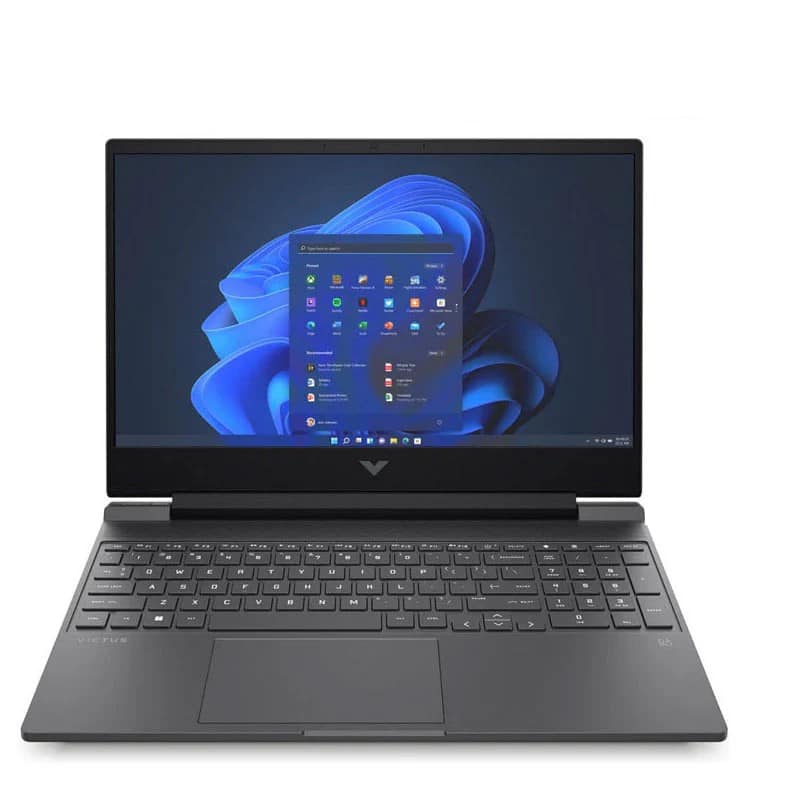 HP Victus 15-fb2082 Gaming Laptop - Ryzen 5 8645HS Latest Generation, 8GB DDR5-5600 MHz, 512GB SSD, NVIDIA GeForce RTX 4050 6GB GDDR6 Graphics, 15.6" FHD IPS 144Hz, Backlit Keyboard, Win11