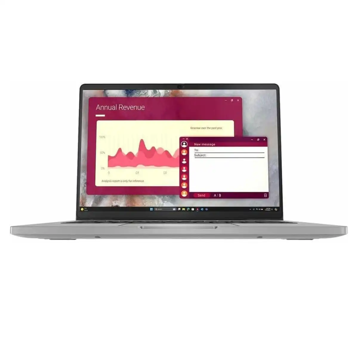 لابتوب ديل برو 14– Intel Core Ultra 7 265U – RAM 16GB DDR5 – SSD 512GB – شاشة 14 بوصة FHD – بصمة – Ubuntu - الصورة 4