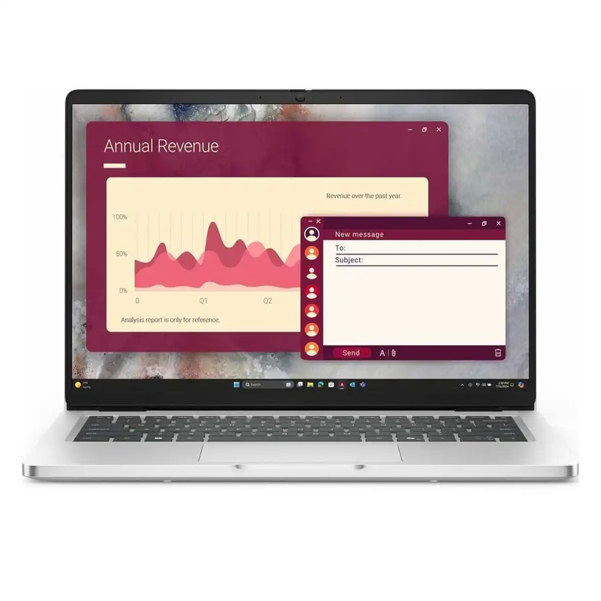 لابتوب ديل برو 14 معالج Intel Core Ultra 5 235U – رام 16GB DDR5 – SSD سعة 512GB – شاشة 14 بوصة FHD – Intel Graphics – بصمة – Ubuntu