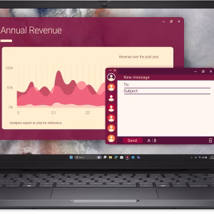 Dell Pro 14 Intel Core Ultra 5 235U vPro – 8GB DDR5 – 512GB SSD-14″ FHD – Intel – FingerPrint – Ubuntu – Silver color Metallic ffinish