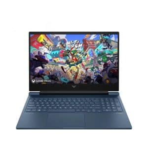 لابتوب اتش بي Victus 16-r1029nia بمعالج Intel Core i5-14450HX، كارت شاشة NVIDIA RTX 3050 ‏6GB، رام 16GB DDR5 بتردد 5600MHz، مساحة تخزين 1TB SSD، شاشة 16.1 بوصة FHD IPS بمعدل تحديث 144Hz، نظام FreeDOS، اللون أزرق.