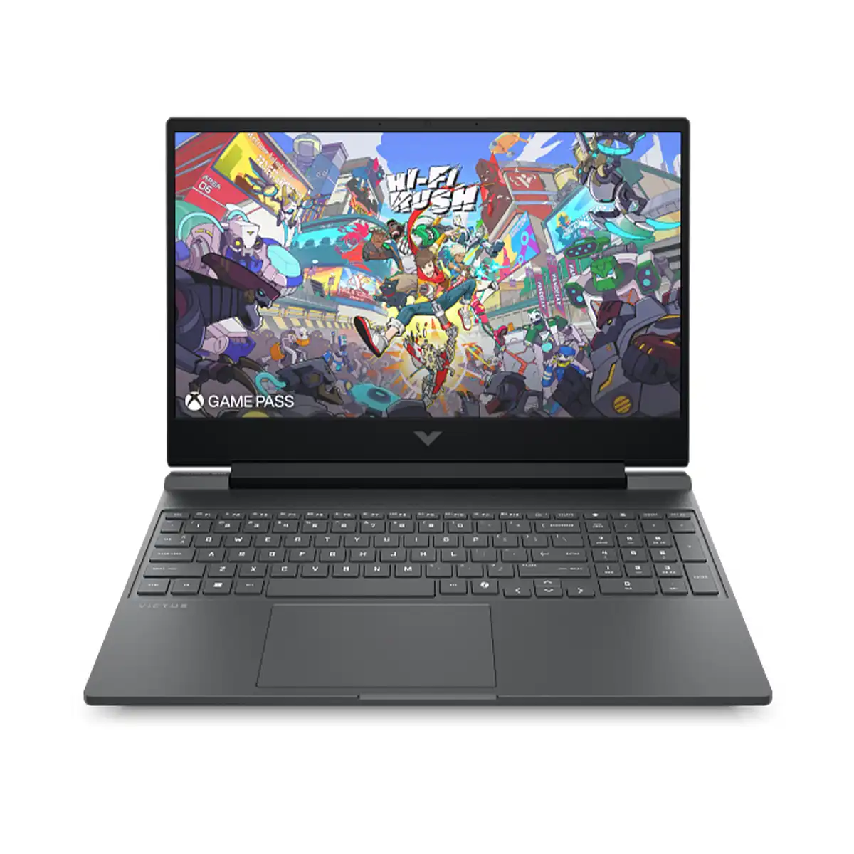 اتش بي Victus 16-r1066ne لابتوب جيمينج من HP، بمعالج Intel Core i5-14450HX، وكارت شاشة NVIDIA GeForce RTX 3050 بسعة 6 جيجابايت، وذاكرة RAM 16 جيجابايت DDR5 بسرعة 5600MHz، وتخزين 1 تيرابايت SSD Gen4، مع شاشة 16.1 بوصة FHD IPS بمعدل تحديث 144 هرتز، بلون ميكا سيلفر.