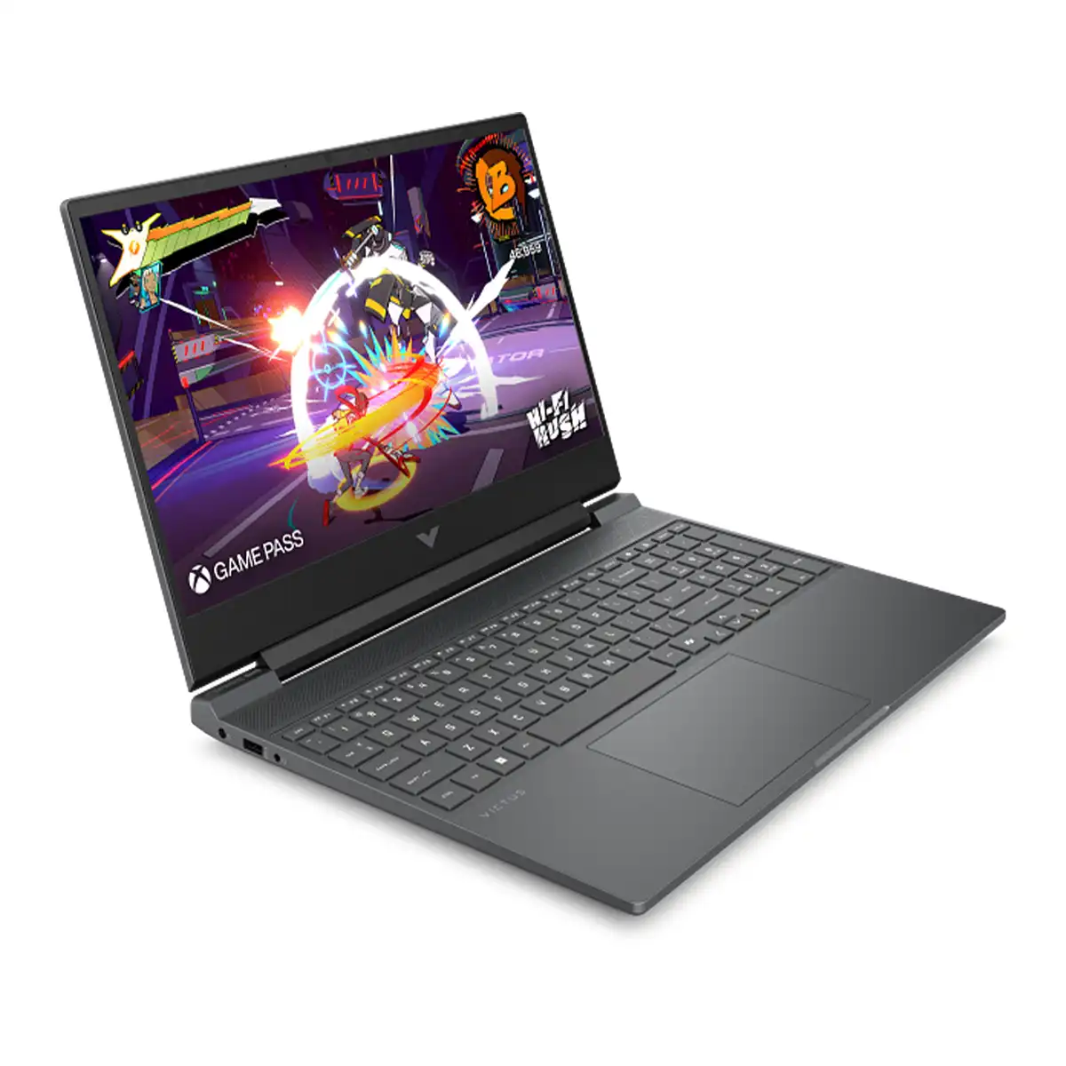 اتش بي Victus 16-r1066ne لابتوب جيمينج من HP، بمعالج Intel Core i5-14450HX، وكارت شاشة NVIDIA GeForce RTX 3050 بسعة 6 جيجابايت، وذاكرة RAM 16 جيجابايت DDR5 بسرعة 5600MHz، وتخزين 1 تيرابايت SSD Gen4، مع شاشة 16.1 بوصة FHD IPS بمعدل تحديث 144 هرتز، بلون ميكا سيلفر. - الصورة 3