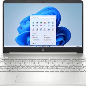 **HP 15s Laptop (15s-fq5042ne), Intel Core i7-1255U Processor, 16GB DDR4 3200MHz RAM (2 DIMM), Intel Iris Xe Graphics with Shared VRAM, 15.6-inch FHD Anti-Glare SVA Display (250 nits, Narrow Bezel), 512GB SSD, Windows 11.**