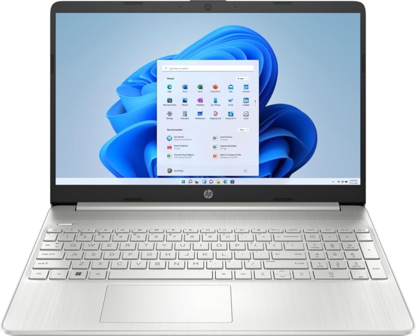 **HP 15s Laptop (15s-fq5042ne), Intel Core i7-1255U Processor, 16GB DDR4 3200MHz RAM (2 DIMM), Intel Iris Xe Graphics with Shared VRAM, 15.6-inch FHD Anti-Glare SVA Display (250 nits, Narrow Bezel), 512GB SSD, Windows 11.**